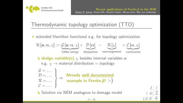 Recent applications of Ferrite.jl at the IKM | Dustin Jantos, et al | FerriteCon 2023 смотреть онлайн