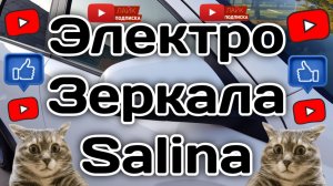 Зеркала с Электро-Складыванием Salina в Весту.
