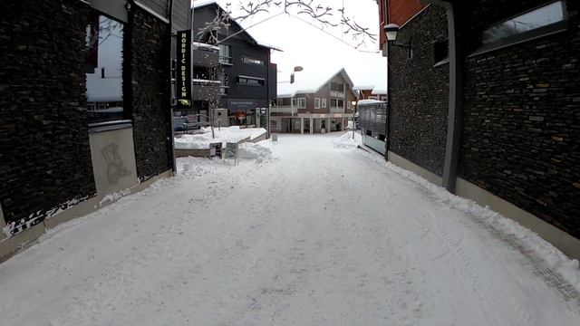 Горнолыжный курорт Levi (Леви) , заполярный круг 27.10.2021.Приехали на автодоме в  Levi (Леви)