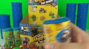 The Ugglys Pet Shop Surprise Cans Full Box Unboxing Toy Review + The Trash Pack Moose Toys