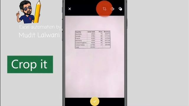 Insert Data From Picture | Excel Automation By Mudit Lalwani  #excel #exceltips