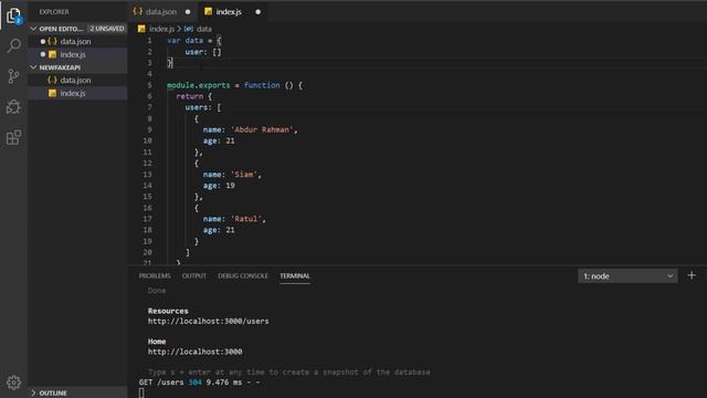 Fake API using JSON Server and Faker | JSON Server Crash Course [Bangla] смотреть онлайн