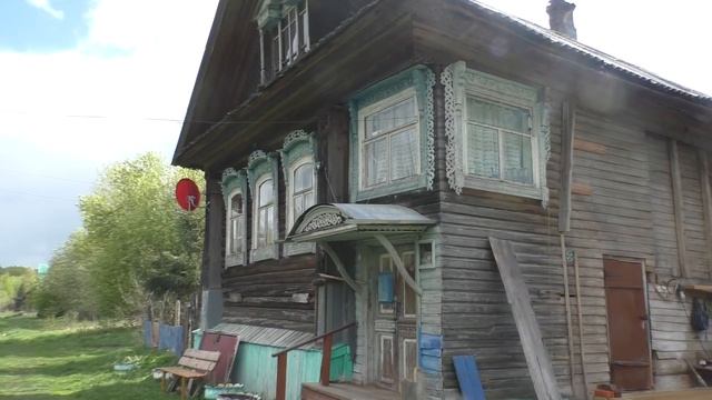 Уютная деревня в живописном месте. Красивая старинная деревня. Деревни в глубинке России. смотреть онлайн