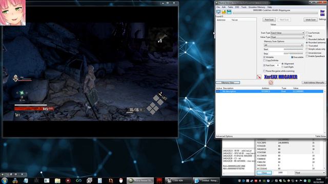 Tutorial Cheat Engine - Modificando Code Vein