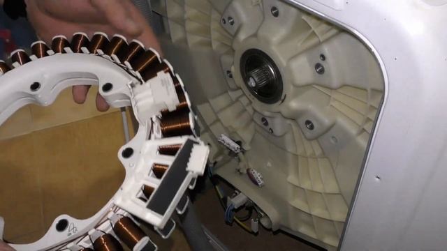 Стиральная машина LG / Ремонт датчика холла смотреть онлайн