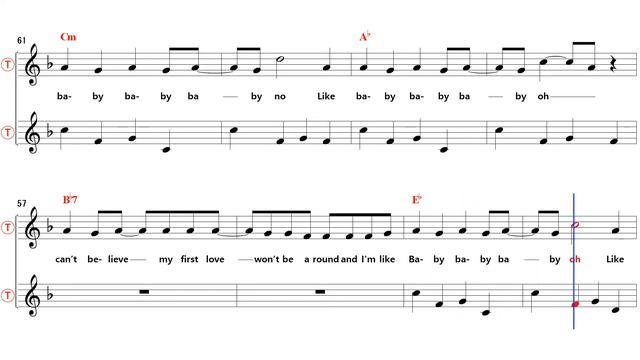 Baby - Bb Tenor/Soprano Sax Sheet Music [ Justin Bieber ] смотреть онлайн