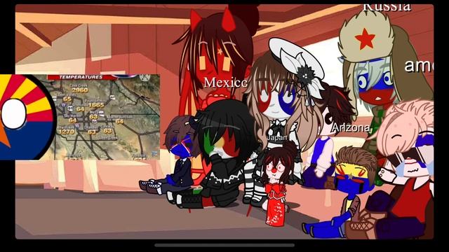 Countryhumans react to states [3/50] {Arizona}￼ смотреть онлайн