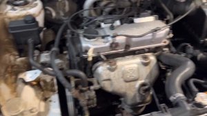 Mitsubishi Space Star 1.3 4G13 работа мотора