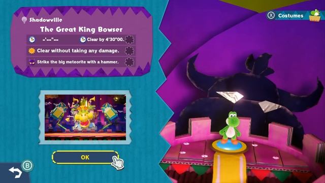 Yoshi's Crafted World - All Boss Challenges (All Smiley Flowers) смотреть онлайн