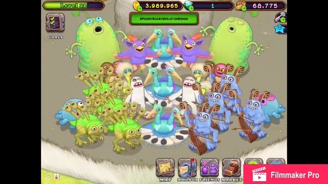 Spooky scary skeletons on my singing monsters (friendcode76415686GC) смотреть онлайн