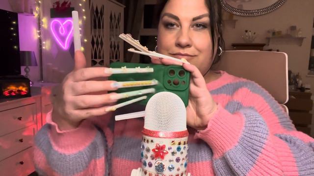 ASMR with EXTRA Long Nails! The Acupuncture Doll, Teeth 🦷 Tapping, Tapping & Scratching Triggers! смотреть онлайн