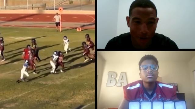 Darren Waller Breaks Down Youth Football Star & Fan's Game Film! смотреть онлайн