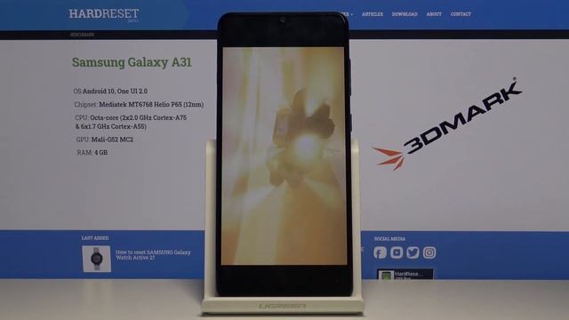 Benchmark 3DMark On Samsung Galaxy A31 | Check Performance