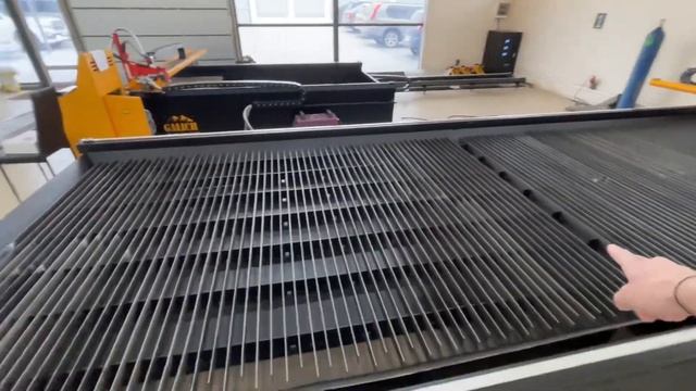 Водяной опорный стол на станок плазменной резки смотреть онлайн