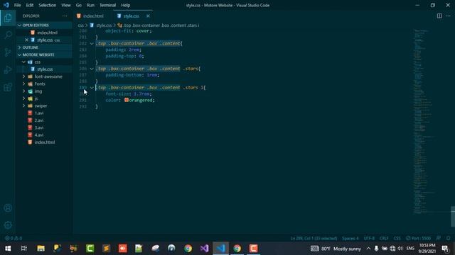 How To Make Website Using HTML & CSS | Motor Cycle Website Part - 3 смотреть онлайн