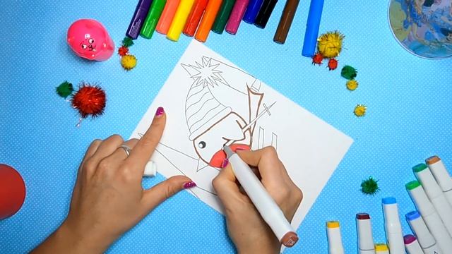 Рисуем ЗИМУ, ПТИЦУ НА ЛЫЖАХ #DRAWINGS #РИСУЕМВМЕСТЕ #РИСУЕМЗИМУ смотреть онлайн