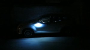 Подсветка в зеркалах заднего вида на Mazda CX-7