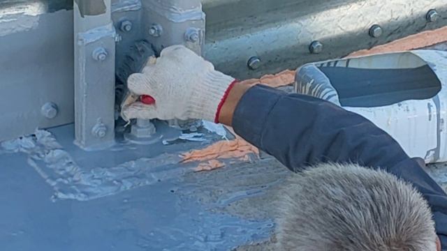 Гидроизоляция примыканий зерновых силосов. смотреть онлайн