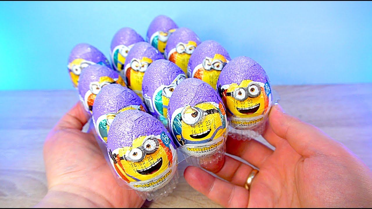 МИНЬОНЫ СЮРПРИЗ ЯЙЦО ШОКИ ТОКИ ГРЮВИТАЦИЯ ВСЯ КОЛЛЕКЦИЯ смотреть онлайн