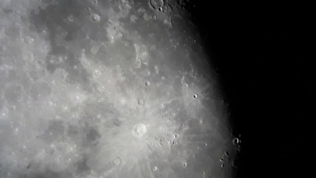 Луна 04 04 2020г. Вид в телескоп. смотреть онлайн