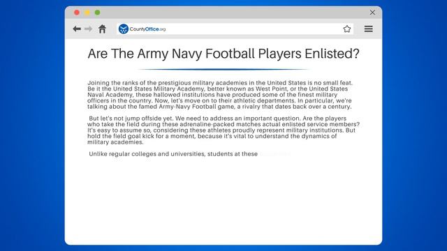 Are The Army Navy Football Players Enlisted? - CountyOffice.org