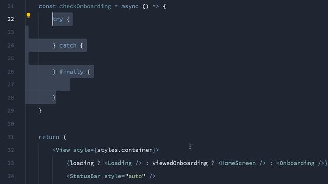 Onboarding tutorial for React Native - Async Storage #4 смотреть онлайн