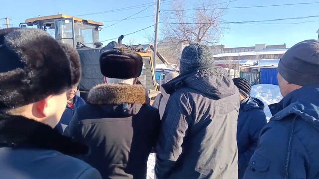 п.Дачный,вывоз снега,объем 7000м3,аким города,жкх,подрядчик! смотреть онлайн