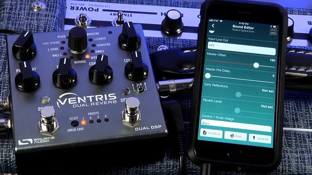 The Ventris Dual Reverb with the Neuro Mobile App. смотреть онлайн