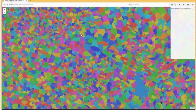 Geojson-vt on Leaflet rendering 280MB large geojson смотреть онлайн