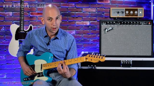 Fender American Professional II Telecaster - Miami Blue смотреть онлайн