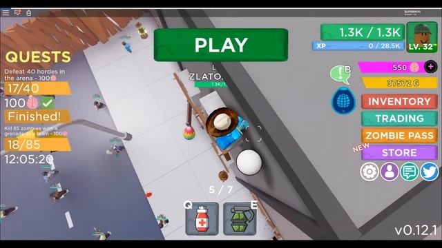 ROBLOX ZOMBIE STRIKE КОДЫ и СЕКРЕТЫ смотреть онлайн