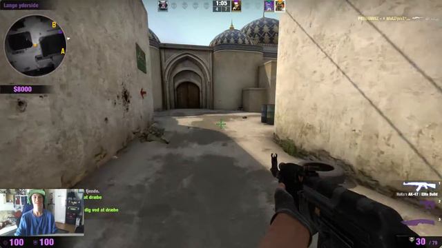 (dansk/danish) ChrystahGaming ft. MuLDyreT spiller CS:GO #17 смотреть онлайн