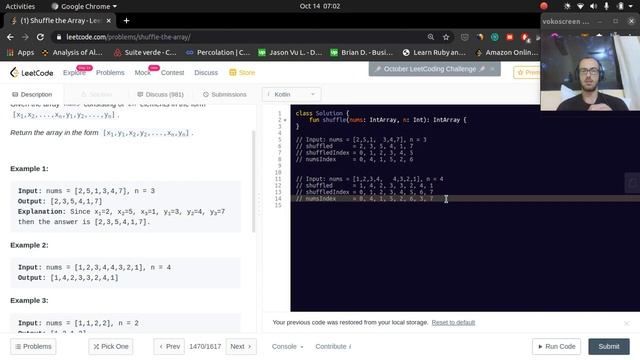 Shuffle The Array смотреть онлайн