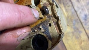 Доработка механизма натяжения цепи на STIHL 180.