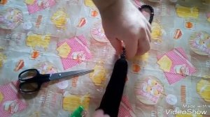 Как закончить изготовление четок вервица | Кисть на четки вервица | Кисть из ниток на четки