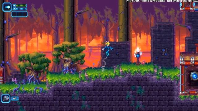 30XX gameplay: Slick Roguelite Megaman sequel to 20XX! (PC Pre-alpha ) | ALPHA SOUP смотреть онлайн