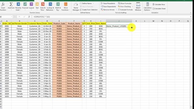 How to Combine text from two or more cells into one cell in Excel смотреть онлайн