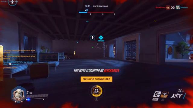 Overwatch log #3 - The one with 120 ping смотреть онлайн