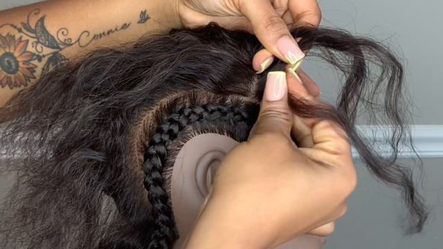 How To Cornrow Braids To Scalp | Beginner Friendly | Cornrow Tutorial смотреть онлайн