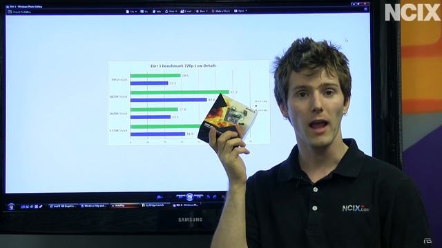 Integrated Graphics IGP Showdown Intel Ivy Bridge versus AMD Llano APU NCIX Tech Tips смотреть онлайн