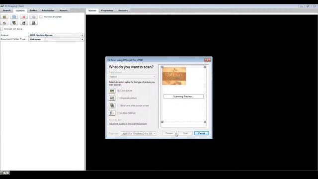 Scanning Documents Inside ES Imaging смотреть онлайн