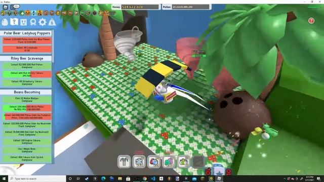 windy bee but i slowly descend into madness [Bee Swarm Simulator] смотреть онлайн