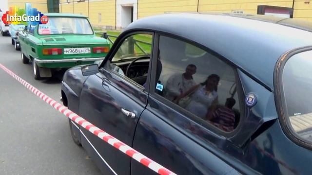 Ретро автомобили в Архангельске смотреть онлайн