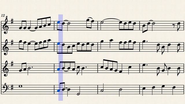 Shenandoah - Recorder Quartet смотреть онлайн