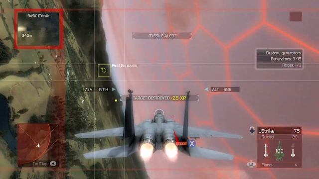 Tom Clancy's H.A.W.X "Weapons of Mass Destruction" смотреть онлайн
