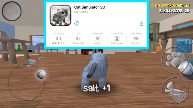 Discovering features in Cat Simulator 3D - iOS Gameplay 2023 смотреть онлайн