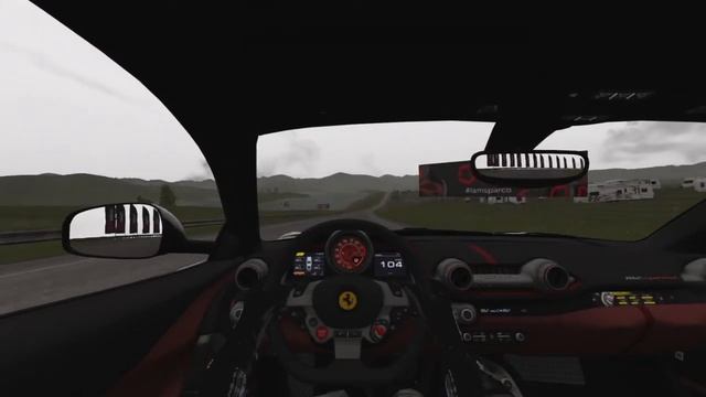 POV FERRARI 812 SUPERFAST Assetto Corsa смотреть онлайн
