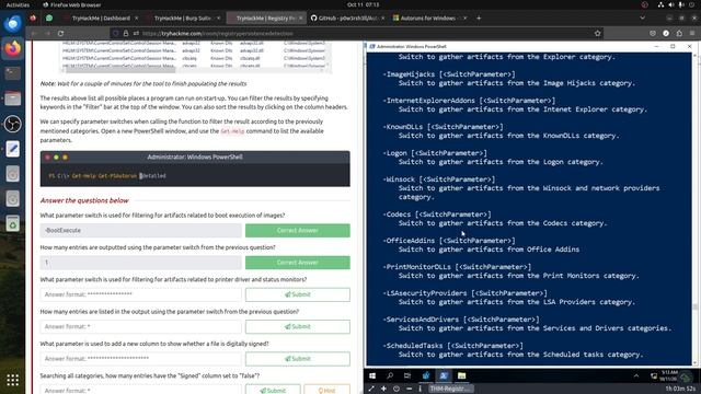 Registry Persistence Detection - TryHackMe -