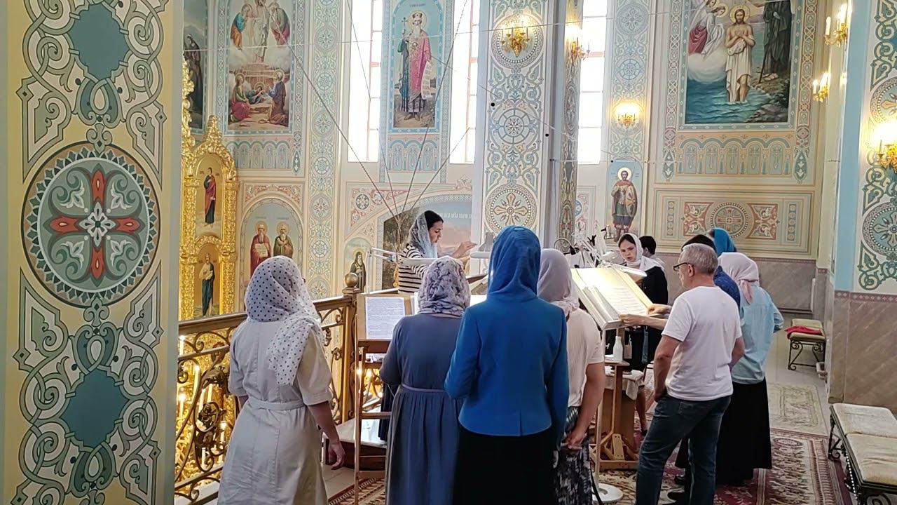 "Совет превечный..." (зна́менный распе́в в гарм. Д.Соловьева). Регент Е. Артюхова. смотреть онлайн